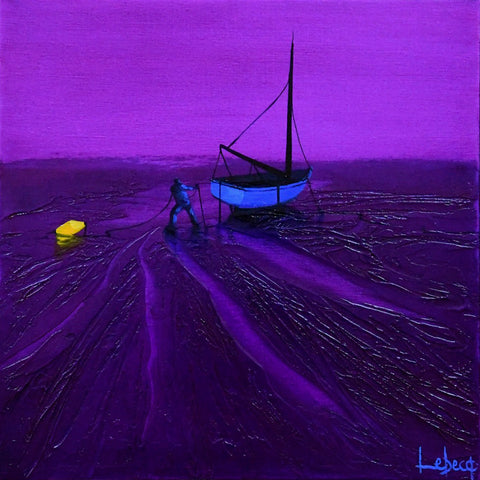 les eaux violettes sont calmes