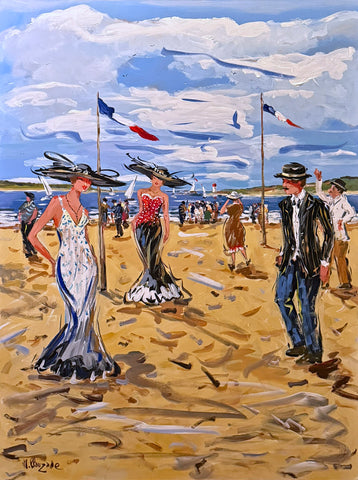  Dames à la plage