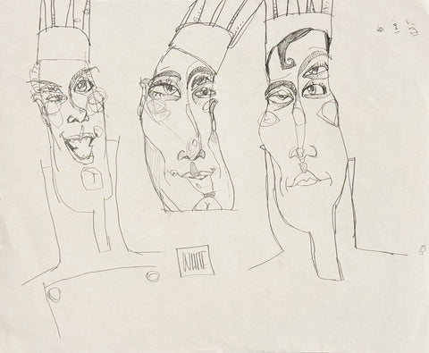  sketch - Shifty Eyed Chef study