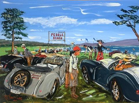  Regarder des voitures à Pebble Beach