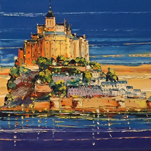  l’Heure bleue a Mt St Michel